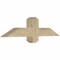 Ekena Millwork Eugene Rough Sawn Timber Gable Bracket, Douglas Fir, 36"W x 9"H x 4"D x 4"F, 6/12 Pitch GBW036X09X0404EUG00RDF - alternate 3